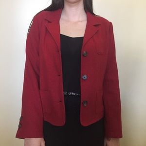 Red Old Navy Blazer
